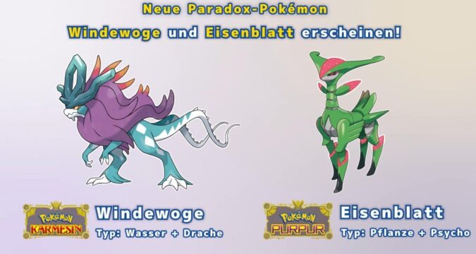(It is not yet known what types the two new Pokémon are.)