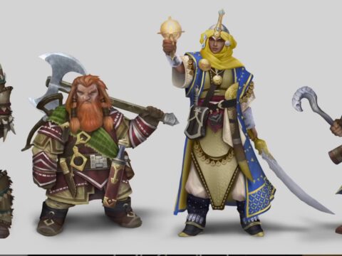(Four classes are known so far, one of them is a heroine from Pathfinder: Kingmaker.)