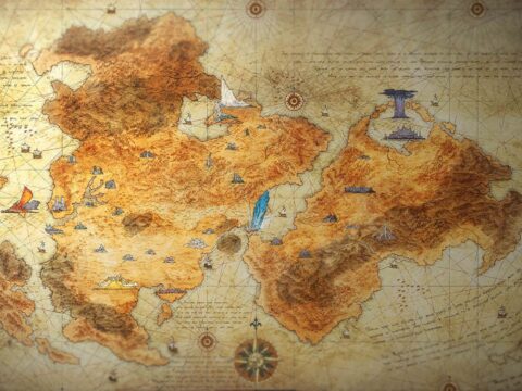(FF16 World Map of Valisthea (Image source: Square Enix))