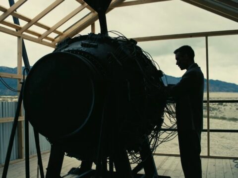 ( Not the bomb, but its maker the focus of Oppenheimer is clear and distinct. Image source: Universal Pictures)
