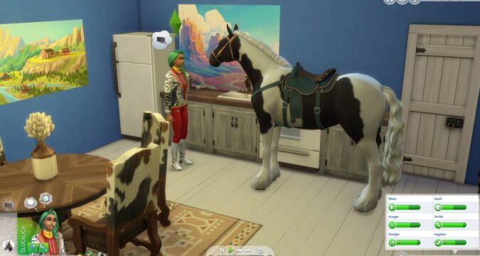 (There is a horse in the corridor ... if you don
