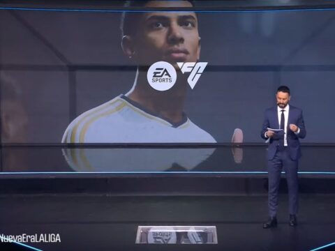 (LALIGA Show Does this look like Bellingham in the Real Madrid jersey in EA FC 24?)