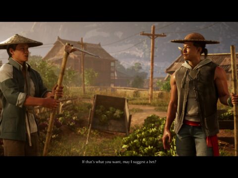 (The campaign retells the familiar Mortal Kombat story again Raiden and Kung Lao start here as simple farmers.)